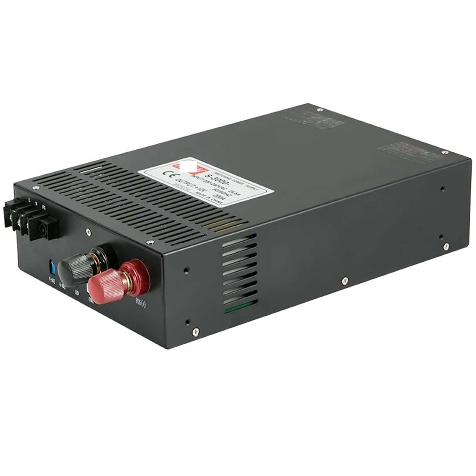 Zasilacz przełączający 2500 W do 3000 W, AC 110/220 V, DC 0-12 V, 24 V, 36 V, 48 V, 60 V, 80 V, 90 V, 110 V, 220 V, 300 V, 350 V, 400 V, regulowany, 1 sztuka (10 0-130-1VAC,0-100 V-2500 W)