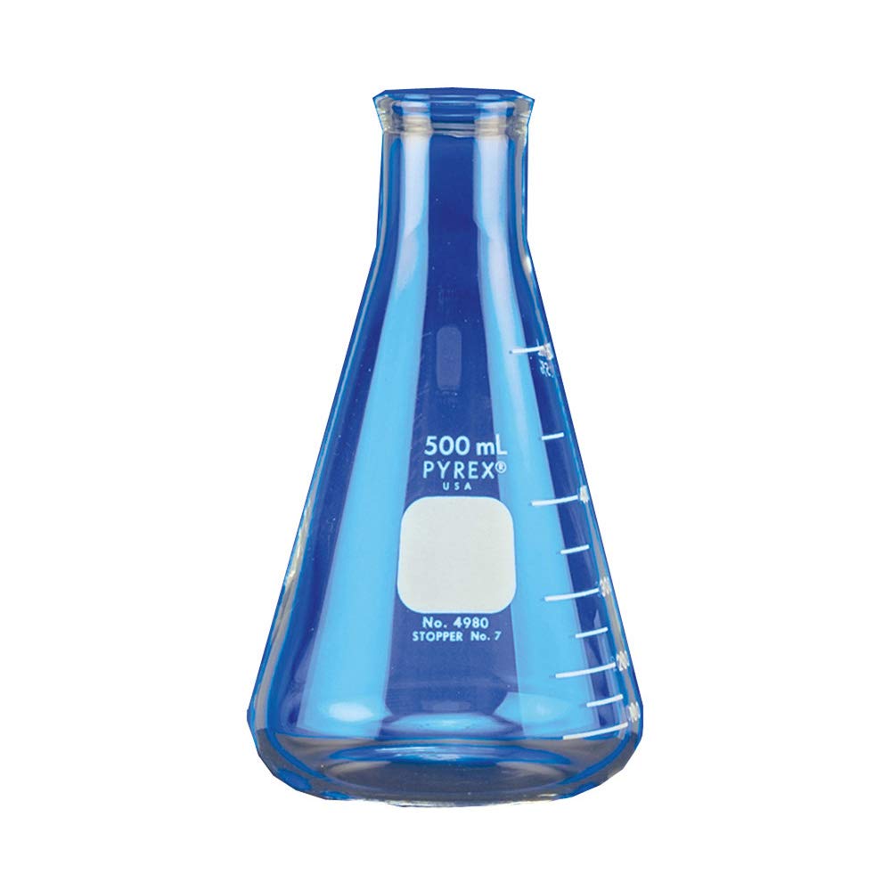 5100-250 Pyrex - Juego de 12 vasos graduados para cuello estrecho (250 ml)
