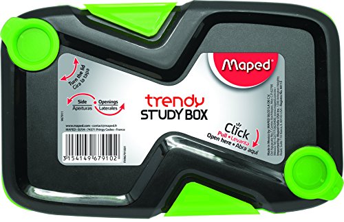 Estojo Plastico Study Trendy com Compartimentos Maped