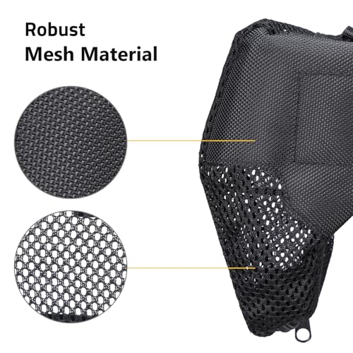 CVLIFE Thickened Brass Catcher, Heat Resistant Premium Nylon Shell Catcher, Zipper Bottom Brass Collector with Two Picatinny Rail Mount,Black and Green. (Black)