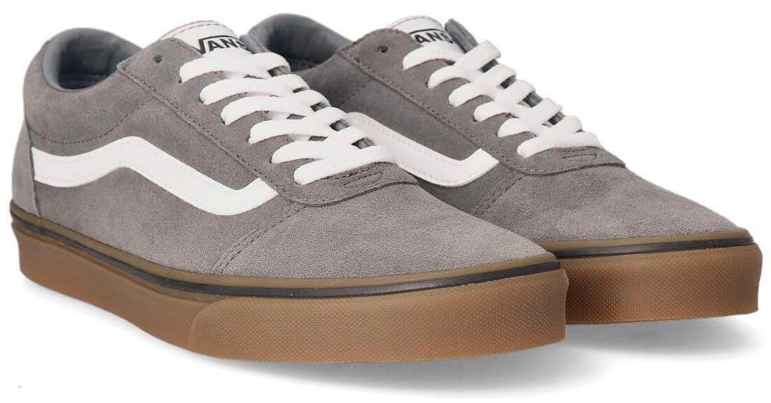 Vans Ward, Zapatillas Hombre, Suede Pewter Gum, 45 EU