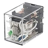 Voltaje de la bobina: 6 V CC Heschen Gereral Purpose Power Relé HH52P-L 6VDC Bobina 5A 240VAC/28VDC DPDT 8 pines Indicador LED
