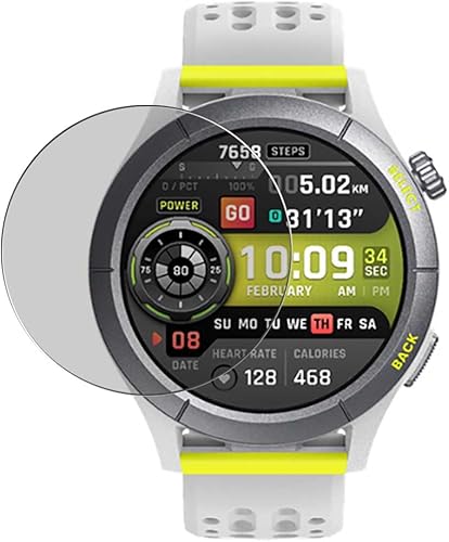 Puccy - Protector de pantalla de privacidad, compatible con Amazfit Cheetah Anti Spy Film TPU Guard (no protectores de vidrio templado)