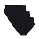 Women's 3-pack Pure Stretch No Show Hipster Underwear, All-day Comfort & Ultra-soft Fit