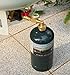 CALPOSE Propane Refill Adapter with Valve and Gauge, Fill 1 Pound Bottles from 20lb Tank, Fits QCC1 / Type1 Propane Tank and 1 lb Throwaway Disposable Cylinder Propane Bottle Connector