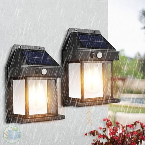 Lampe murale solaire extérieure pour en finir avec les entrées sombres et les chutes nocturnes