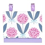 [ジュエリーショップエム] 移動ポケット クリップ ポケット ポーチ 小学生 女子 子ども シンプル ポケットポーチ 日本製 花柄 モチーフ ピンク あじさい 撥水 PK pok