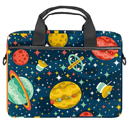 Sac ordinateur 13.3 pouces et 14 pouces sacoche bandoulière galaxie