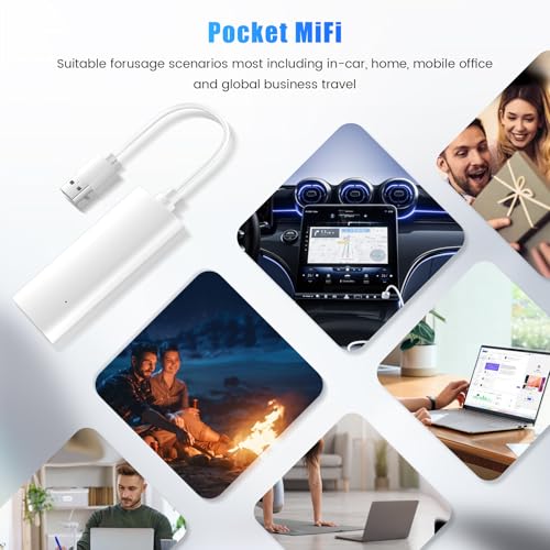 Image of Global Portable Mini Wireless WiFi 6 Moblie Hotspot, No SIM /Contract Needed