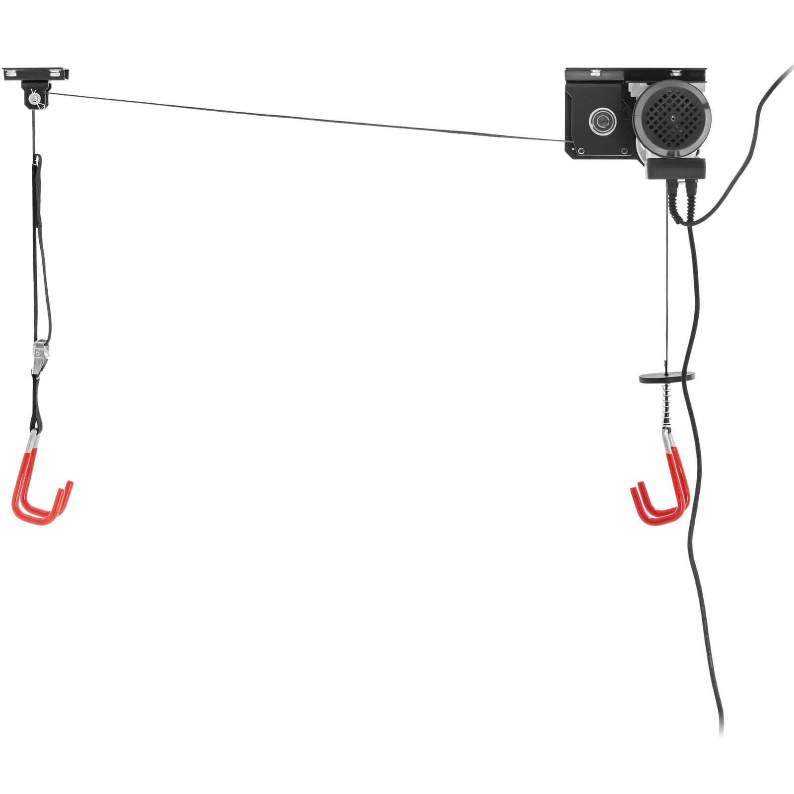 MSW MSW-BL-100 Sollevatore elettrico per bicicletta altezza di sollevamento 3 m 8 m/min 100 kg telecomando cinghie regolabili interruttore di arresto di emergenza e-bike lift sollevamento bicicletta