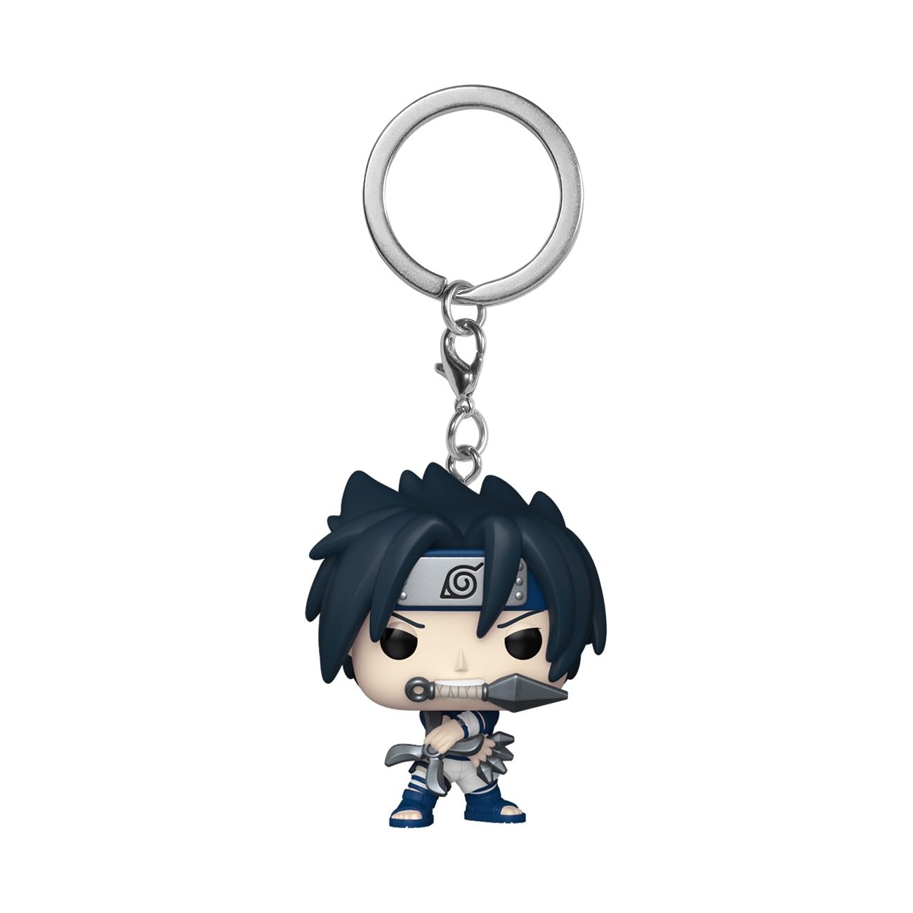Funko Pop! Keychain: Naruto Classic - Sasuke Uchiha Novelty Keyring - Collectable Mini Figure - Stocking Filler - Gift Idea - Official Merchandise - Anime Fans - Backpack Decor