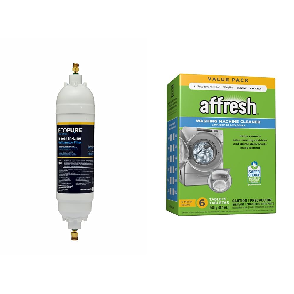 Amazon.com: EcoPure EPINL30 5 Year in-Line Refrigerator Filter