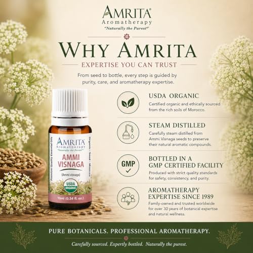 Amrita Aromaterapia Aceite Esencial Ammi Visnaga 3 mL miniatura 7