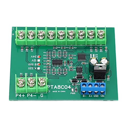 4 Channel PT100 RTD RS485 Temperature Sensor Board Temp Acquisition Module Resistance Collector (B500 DC24V)