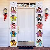 2pcs Gracies Corner Party Decorations, Gracies Corner Birthday Porch Sign Door Hanging Banner for Kids Birthday Party Supplies