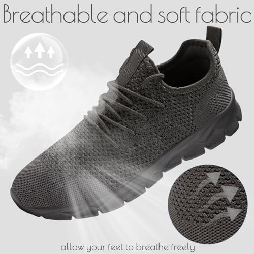 Image of ZGPWZWL Mens Running Shoes Fashion Sneakers Tennis Walking Casual Athletic Lightweight Breathable Workout Gym Comfortable Shoes