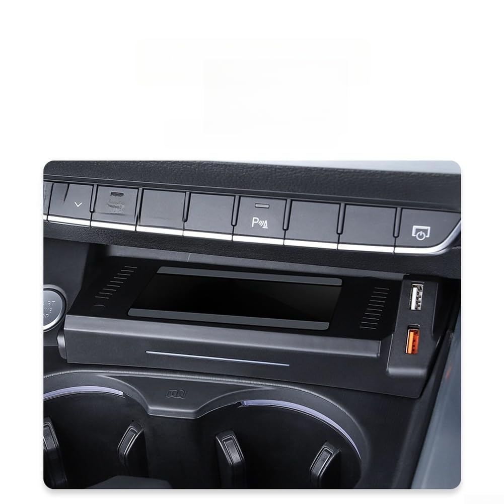 Caricatore Wireless Auto per A4 per a5 per s4 15W Ricarica Caricatore | Compatibile per a4/ per a5, ricarica 15W veloce, design compatto, installazione per facile, cavo incluso