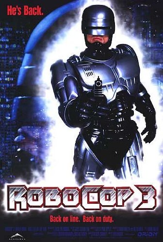 2点セット 映画ポスター ロボコップ of1 SWマンダロリアン3 ds1 POSTER-ROBOCOP 3 ORIGINAL MOVIE POSTER at Amazon's