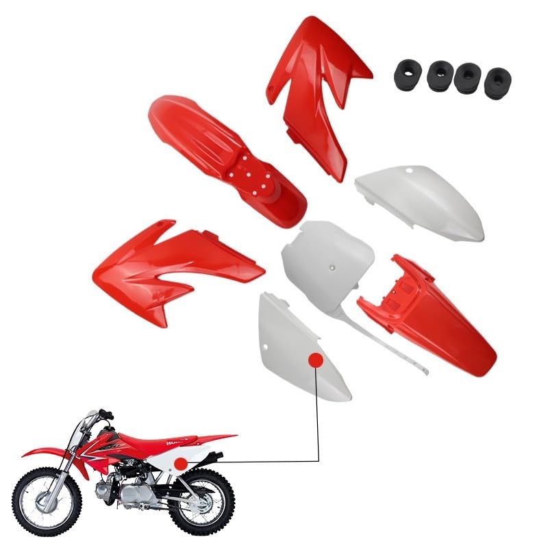 Juego de Cubierta de carenado de Cuerpo Completo para Motocicleta Dirt Bike CRF 70, Kit de Piezas de plástico para CRF70 50 90 110 125 140 150CC sección de carenados