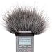 Gutmann Fur Microphone Windshield Windscreen for Tascam DR-40X DR-40 V2 Premium Edition Grey with Inner Lining