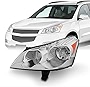 AKKON - Fits 2009 2010 2011 2012 Chevy Traverse Headlight Headlamp Direct Replacement - Left (Driver) Side
