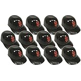 MLB Mini Batting Helmet Ice Cream Sundae/ Snack Bowls, Giants - 12 Pack