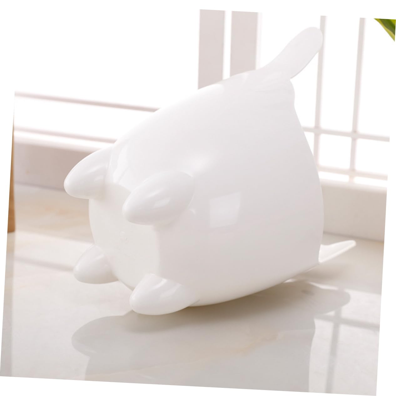 BUGUUYO Small Trash Can Pen Holder Desk Trash Organizer Mini Storage Bucket for Office Home Desk Waste