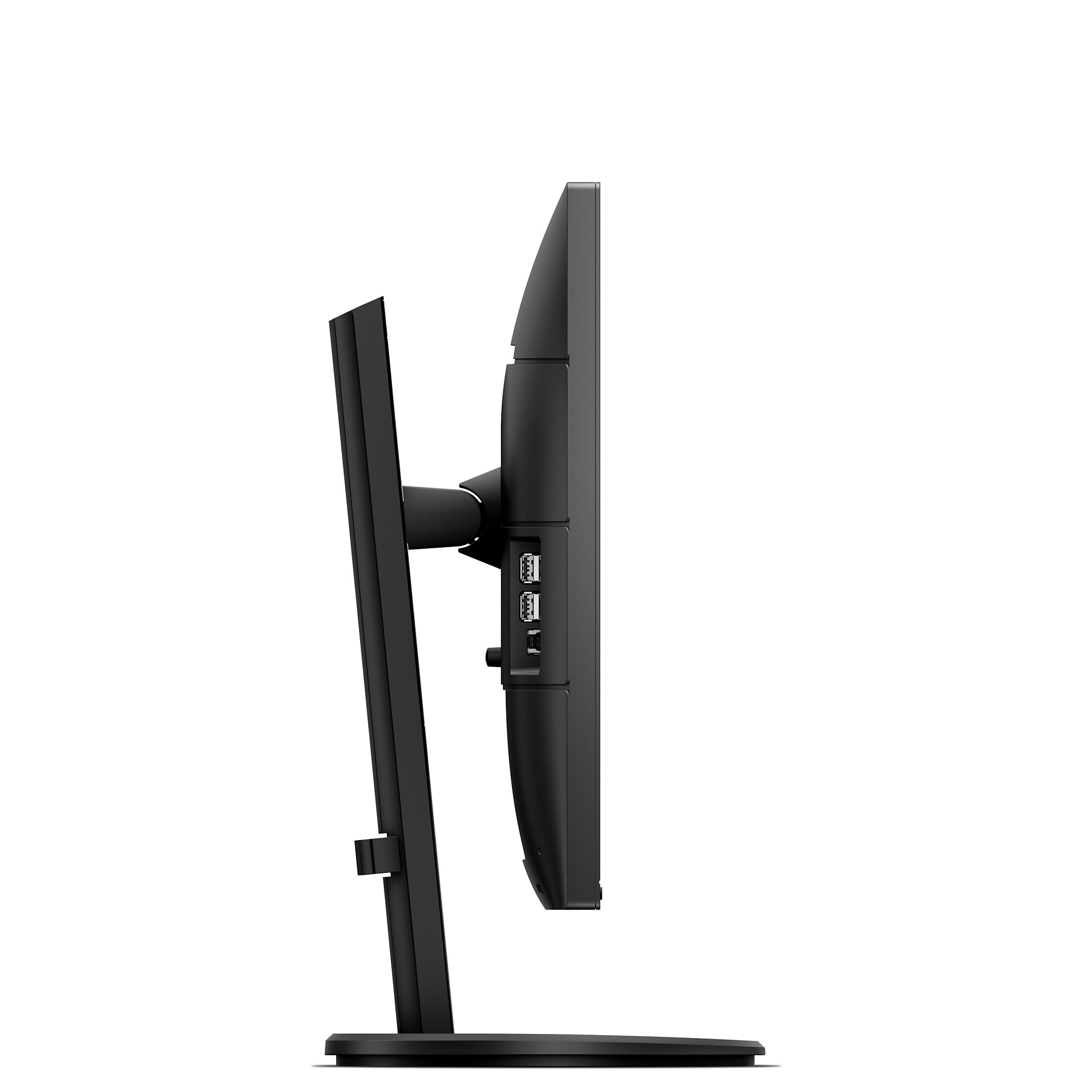 Philips 221B8LJEB Monitor, 22" LED, Full HD, HDMI, Display Port, DVI, VGA, Hub USB, 1ms, Regolabile in Altezza, Girevole, Pivot, Inclinabile, Casse Audio Integrate, Flicker Free, Vesa, Nero