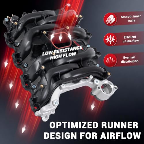 Image of MOSTPLUS 615-175 Intake Manifold Compatible with Ford Crown Victoria Explorer Mustang Lincoln Town Car Mercury Mountaineer Grand Marquis V8 4.6L