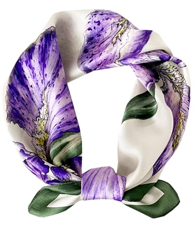 Neck Scarf For Womens Silky Head Scarves Hair Bandanas Square Scarf Fashion Accessories lightweight 27.5 * 27.5inch-38