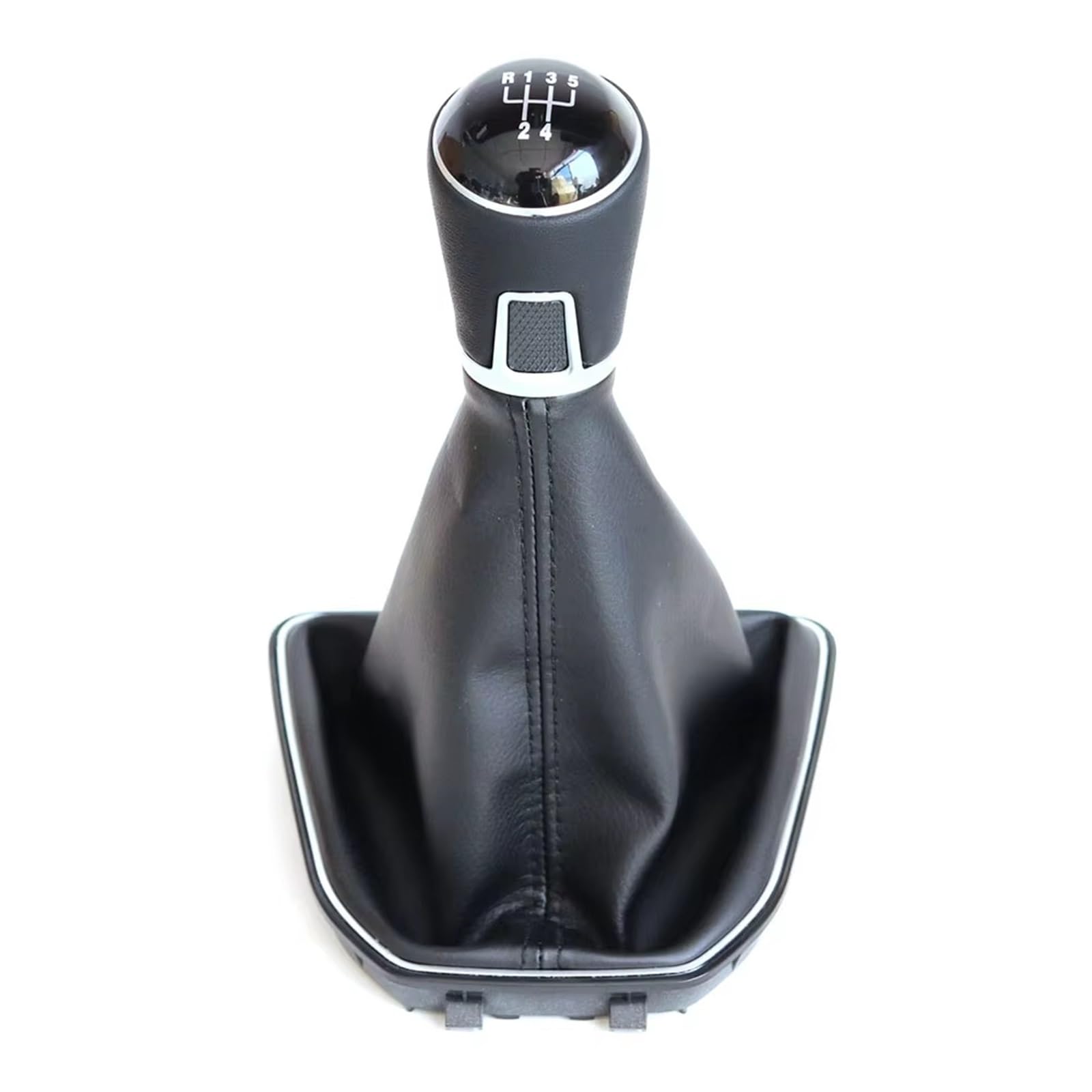 CVCMGDGNEA Gear Shift Knob Change Lever Switch Shifter for Caddy 4 IV MK4 2015-2019 Manual Handle with Gaiter Boot Gear Shift Knob Manual