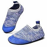  KOWAYI Kinder Hausschuhe Pantoffeln für Jungen mädchen rutschfeste Leichte Kleinkinder Hüttenschuhe Unisex Slippers-BAOLAN-31