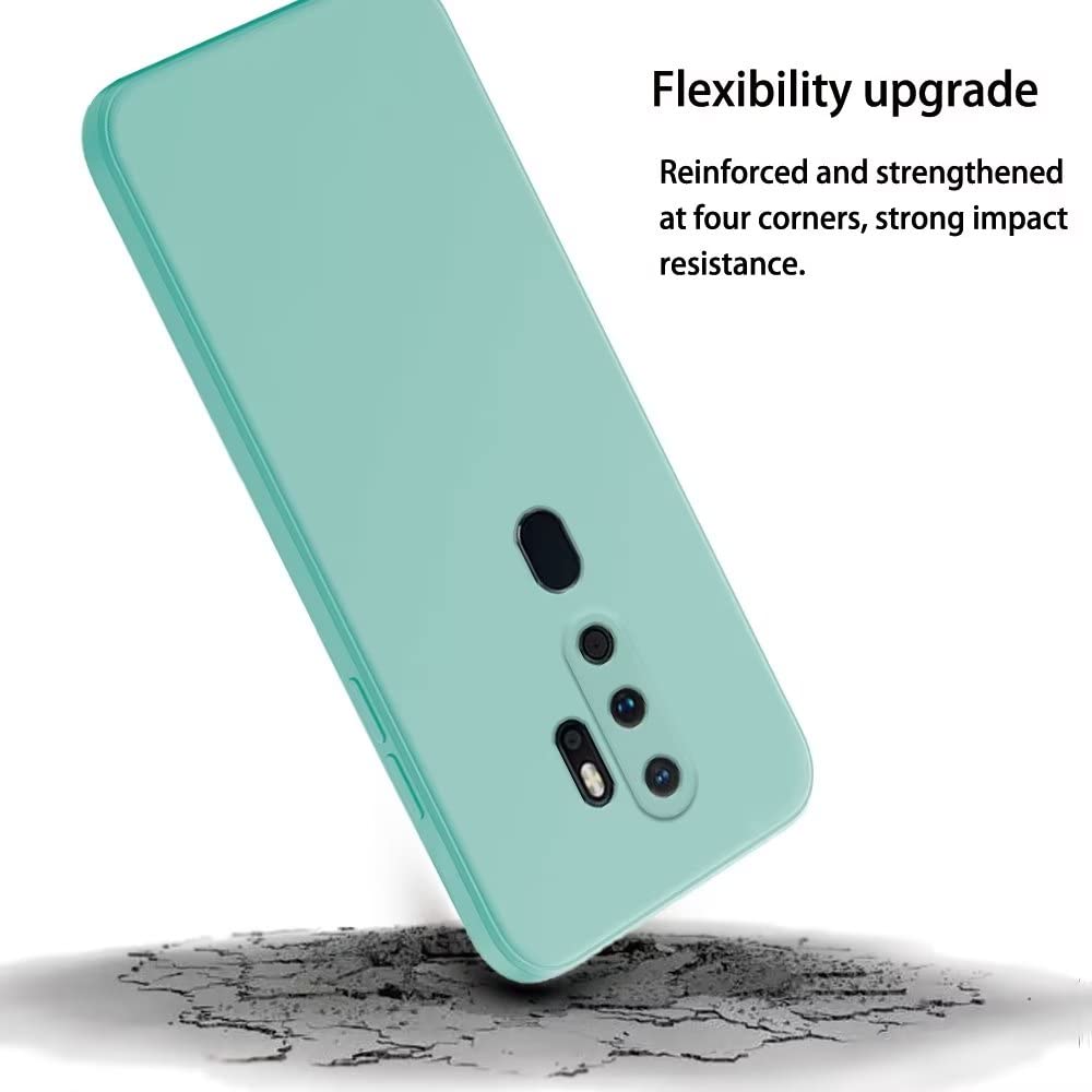 Coque QIYIN Coque Pour 2020/Oppo A5 2020, Housse Silicone Coloré Case Coque QIYIN Coque Pour 2020/Oppo A5 2020, Housse Silicone Coloré Case