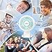 KEYNICE Desk Fan, USB Fan Mini, 4 Inch Small Quiet Clip on Fan, 2 Speeds Table Fan, 360° Rotation, Personal Fan for Travel Bedroom Office Treadmill White