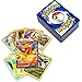 50+ Official Pokemon Cards Binder Collection Booster Box with 5 Foils in Any Combination and at Least 1 Rarity, GX, EX, FA, Tag Team, Or Secret Rare, with Cards Like Charizard and Detective Pikachu