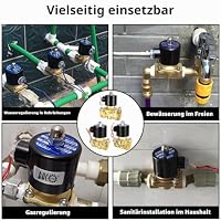 Messing Elektrisches Magnetventil,1" 12V AC Elektromagnetventil – Ansicht 7