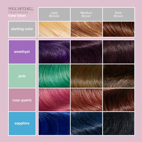 Paul Mitchell Clean Beauty Color-Depositing Treatment, For Refreshing + Protecting Color-Treated Hair 5.1 oz, Amethyst