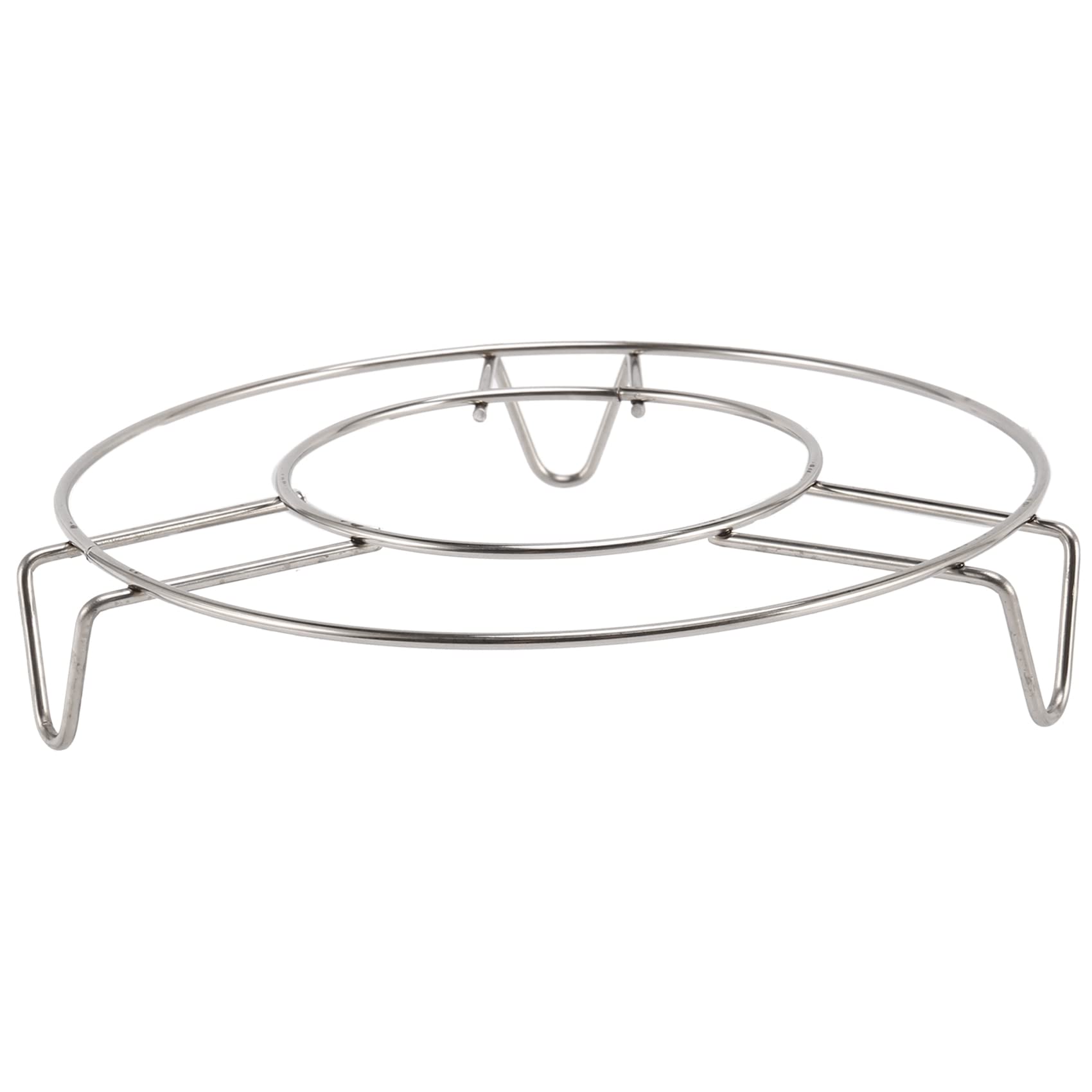 rirue Stainless Steel Round Steamer Steam Rack Kitchen Cooking 6 Inch Dia