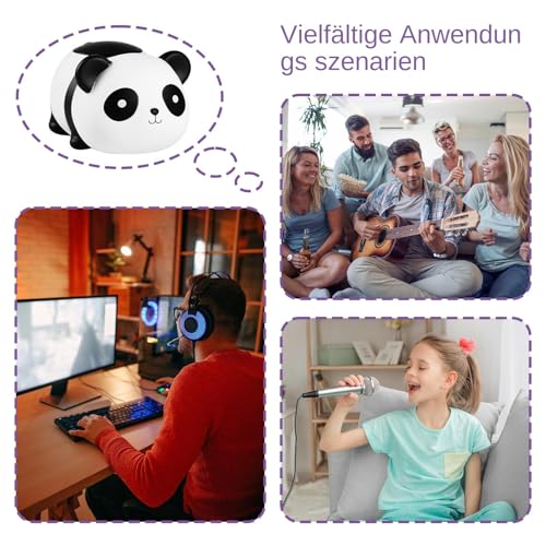 Haut-parleur sans fil panda figurines à collectionner décoration