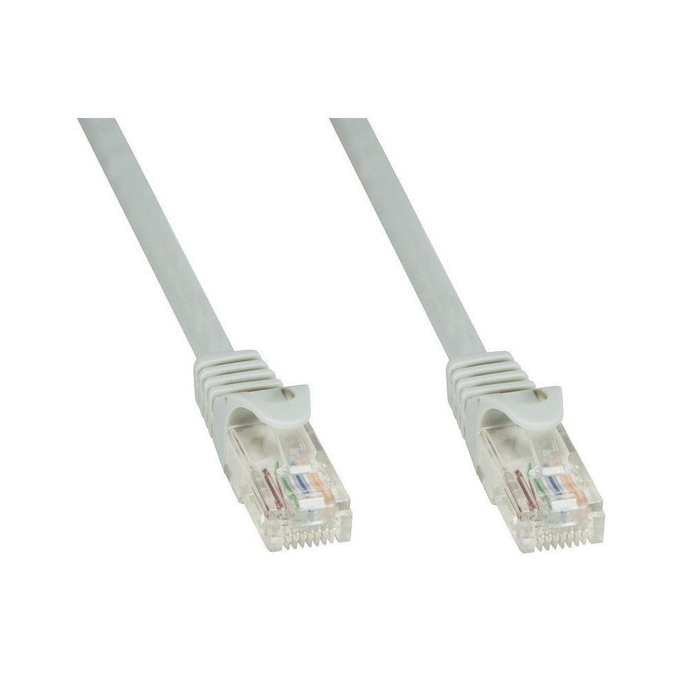 Techly Professional 100846 Cavo di Rete Patch in Rame Cat.6 Grigio UTP 30m Grigio