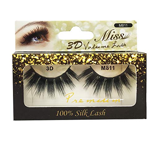 [4 PACKS] Miss Lashes 3D Volume Tapered False Eyelash Extension