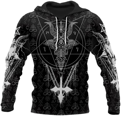 CHAOS MONKEY Unisex Mens Hoodies 3d Print Pullover Hooded Sweatshirt Hoodie for Men Women