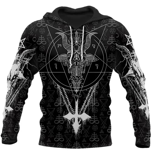 CHAOS MONKEY Unisex Mens Hoodies 3d Print Pullover Hooded Sweatshirt Hoodie for Men Women