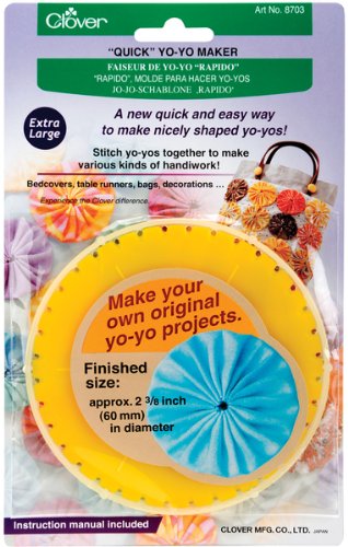 Yo Yo Maker rapide pour façonner des ronds de tissu parfaits
