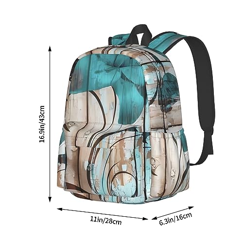 Sac à dos pour garçons et filles motif fleurs original - 6