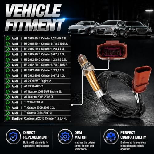 Sensor de Oxígeno Downstream para Audi y Volkswagen miniatura 3