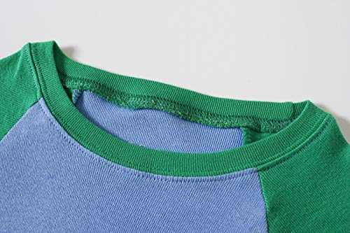 Image of KikizYe Little Big Boys Long Sleeve Pajama Sets 100% Cotton Pjs