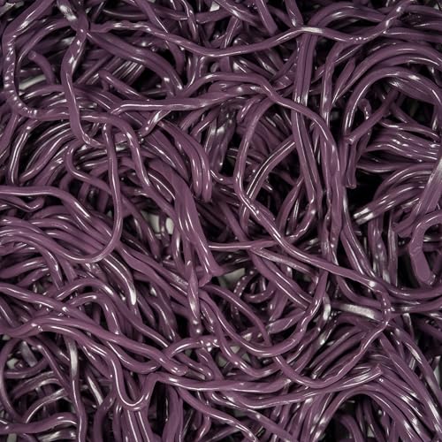 Smarty Stop Licorice Laces Gummy Candy (Grape, 2 Pound (Pack of 1))