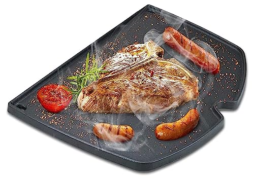 6560 Grillpfanne Gusseisen Ersatzteile für Weber Q300 Q3000 Q3200 Q3400 Series, 45,2 x 31,5CM...