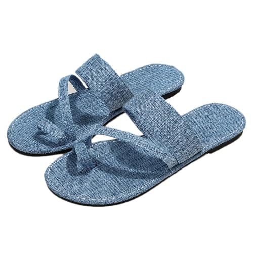 Womens arch support sandals，Flat plantar fasciitis sandals for women，Summer orthopedic flip flops，womens sandals for Big Toes Bent Toes and Pain Relief，Casual Clip Toe Sandals